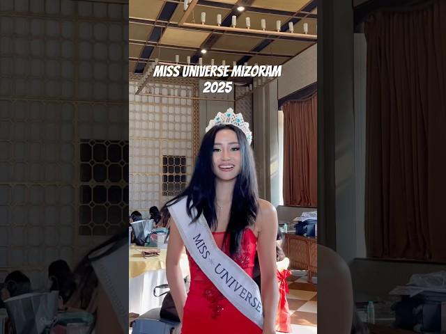 Miss Universe Mizoram 2025 attended the Final Audition of Miss Universe India 2025