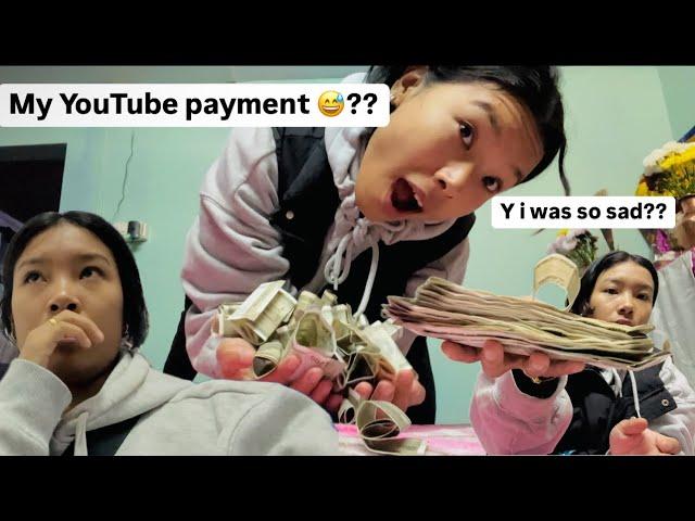 Why i was so sad ??? My first YouTube payment???