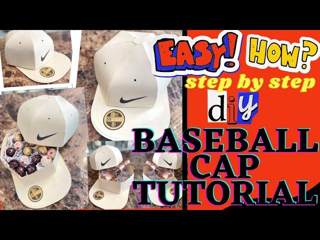 BASEBALL CAP TREAT BOX TUTORIAL | Easy | Step By Step | DIY | HAT Treat box | Gift Box | 2022