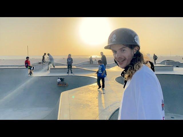 ANDY ANDERSON SKATEBOARDING ALL OVER VENICE !!! - NKA VIDS -