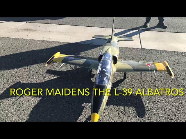 Roger maidens the L-39 Albatros