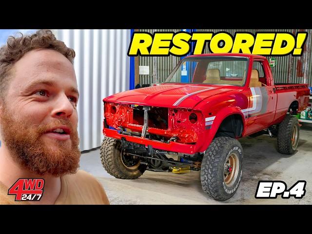 1000 HOUR RESTORATION! ICONIC HILUX from junk to PERFECT! ENGINE PLANS REVEALED