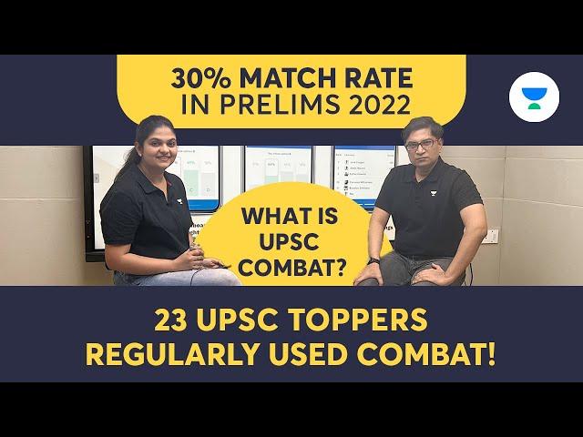23 UPSC 2021 Toppers Took Combat Test | What is Combat? | With Mrunal Patel | UPSC CSE 2022/23/24