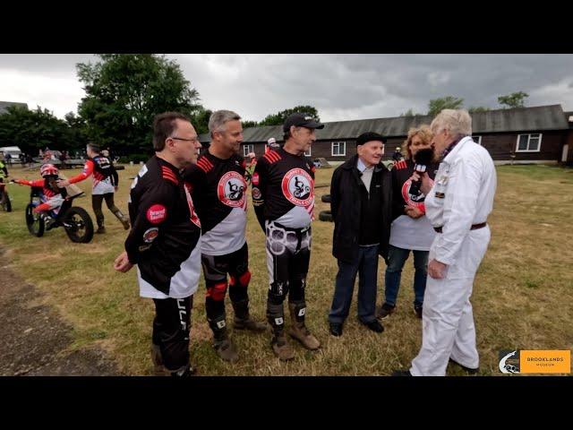 Brooklands Motorcycle Day 2024. The Surrey Youth Trials Club.