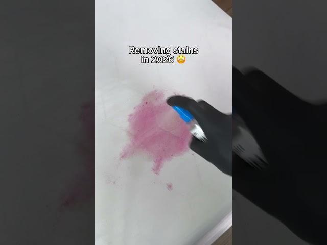 Removing stains in 2015 vs 2025!  #stain #stainremoval #cleaning