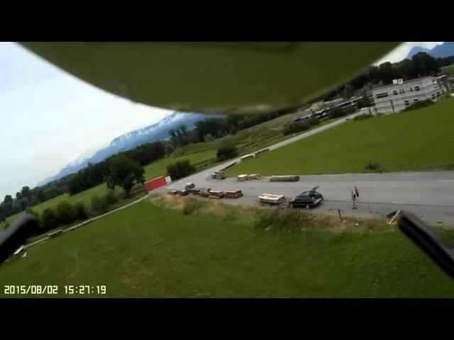 Blade 300X AR7200BX Loopings Rolls Topstand FPV (without music)