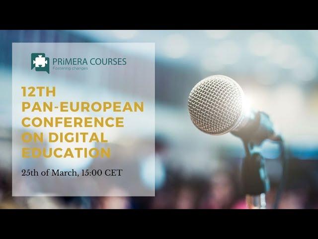 12th Pan-European Conference on Digital Education