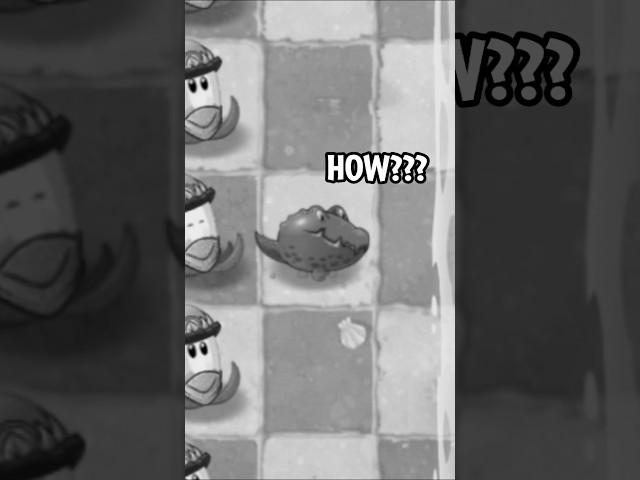 Guacodile can be revived if it was crushed by Surfer Zombie's | Plants vs Zombies 2