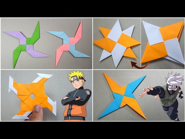 Top 04 Easy Origami Ninja Star (How to make )