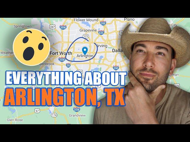 Living in Arlington Texas | Full Google Map Tour of Arlington Texas