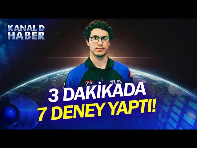 Ay Yıldız İkinci Kez Uzayda! Türkiye'nin 2.Uzay Deneyimi Tamamlandı