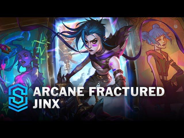 Arcane Fractured Jinx Skin Spotlight - League of Legends