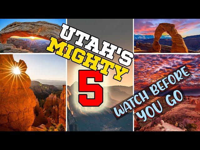 How To Plan Your Utah's Mighty 5 Trip! | Utah National Parks' Complete Travel Guide