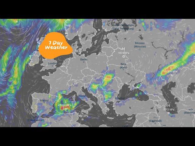 European Weather | ECMWF Model Precipitation July 4, 2025 l Severe Rain Storms On the Way In Europe