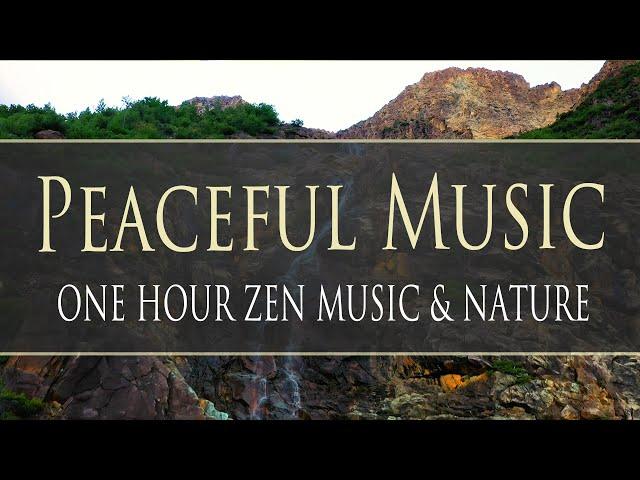 1 Hour Peaceful Relax Music - with Nature Sounds & Footage