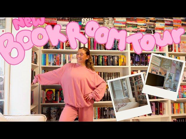 Decorate my new bookshelves + room with me! ⎮ organizing my book shelf, new room tour, etc