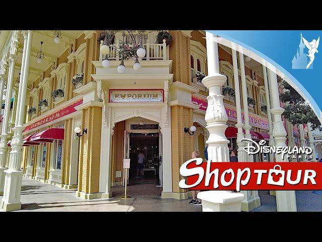   Disneyland Paris Shop Tour 2023: Emporium the biggest shop in Disneyland Park