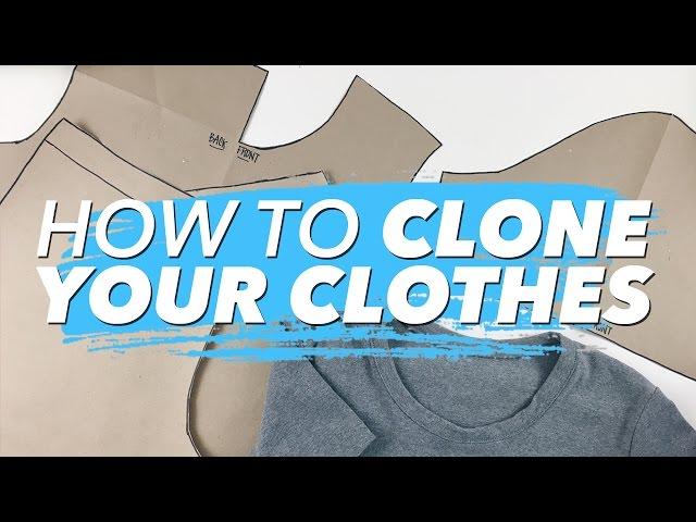 How to Make Patterns from Your Clothes (CLONE YOUR WARDROBE) | WITHWENDY