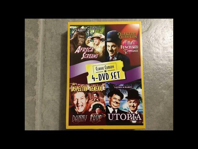 All-Day Movie Pass 4-DVD Set Classic Comedy Dd Double D 8608 Comedy Overview