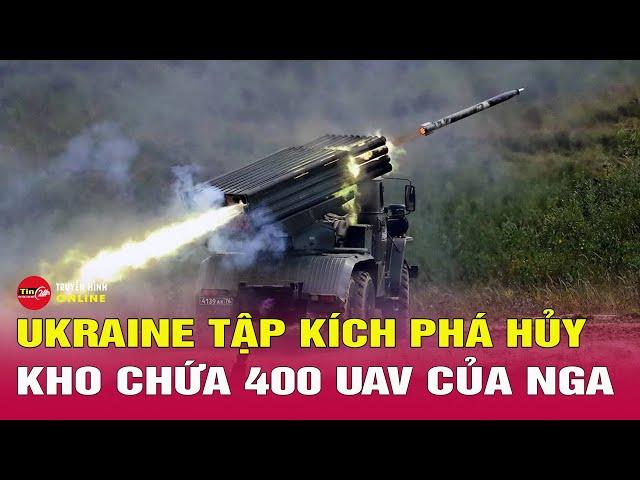 Cập nhật Nga Ukraine 10/10: Ukraine tấn công kho quân sự Nga, 400 máy bay không người lái nổ tung