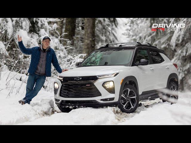 2022 Chevrolet Trailblazer AWD Snow Road Driving Tests