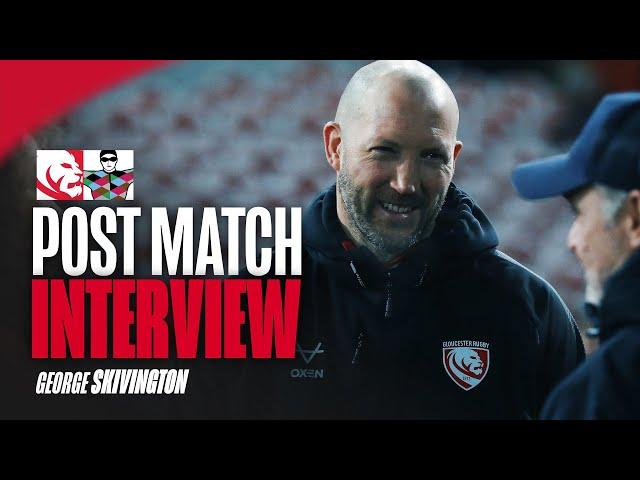 POST MATCH | George Skivington reacts to Holm win against Quins