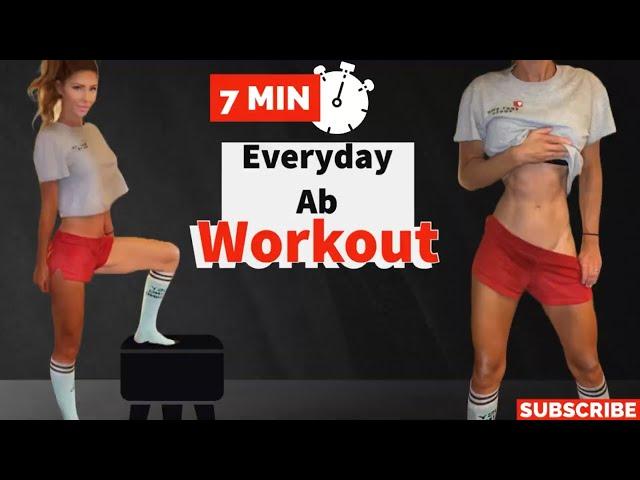 7-minute Morning Abs Workout-abs home workout-Georgia Peach Shay