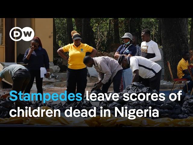 Deadly Nigerian food distribution stampedes triggered by cost-of-living crisis | DW News