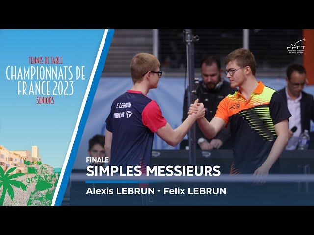 Alexis LEBRUN vs Félix LEBRUN | FINALE | FRANCE 2023