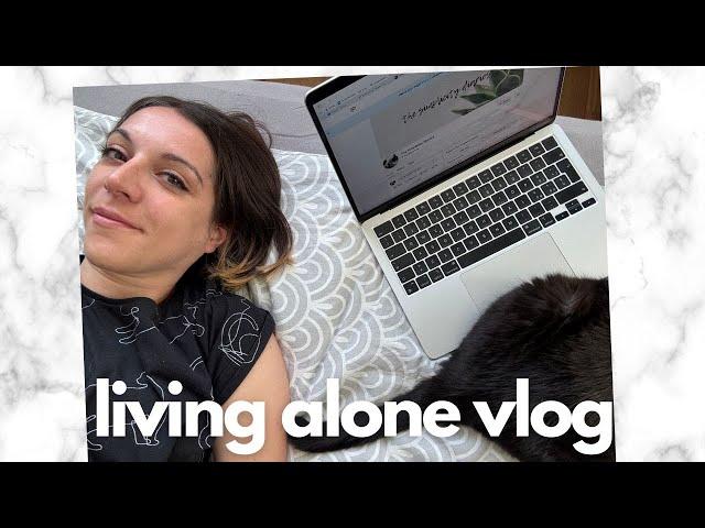 Living alone vlog #16 | post-vacation reset, working on my sinking funds and BIG ANNOUNCEMENT 