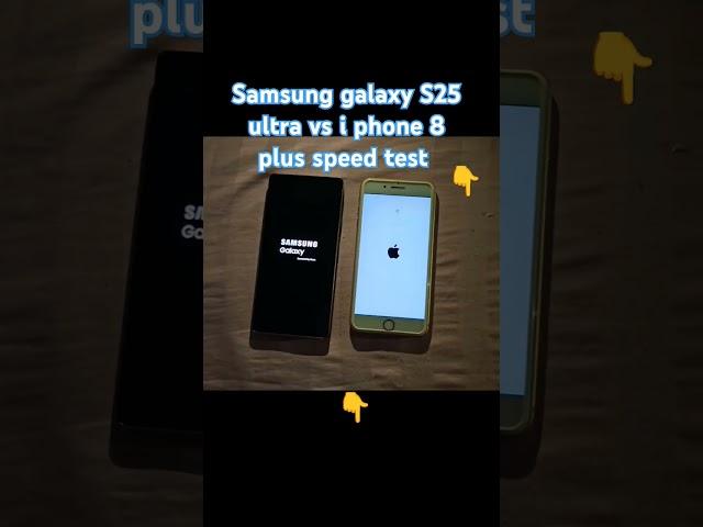 Samsung galaxy s25 ultra vs i phone 8 plus speed test#trollface#music#shortvideos