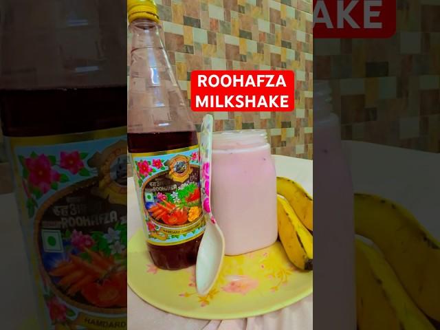 Roohafza milkshake | home style |easy making | Jyoti ka kitchen #roohafza #summerdrink
