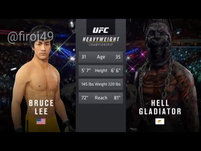 |BruceLee|HellGladiator|EpicFight|FantasyBattle |BruceLeeVsHellGladiator|