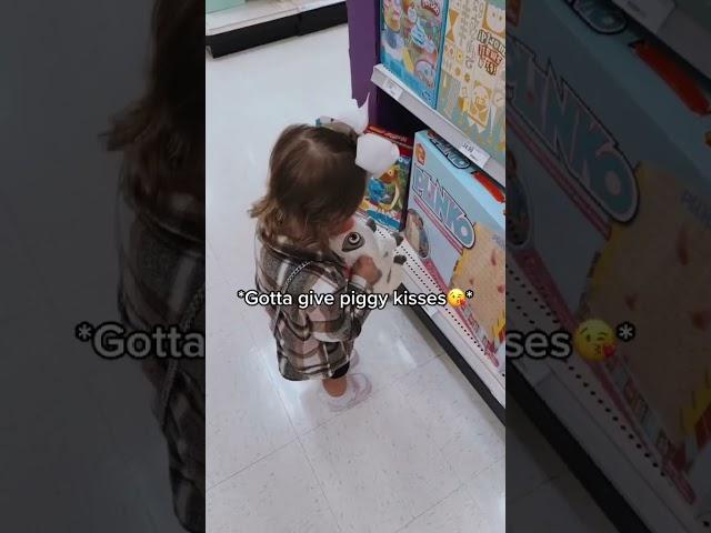 TODDLER BUYS THE STORE