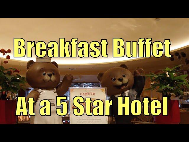 Breakfast Buffet At a 5 Star Hotel