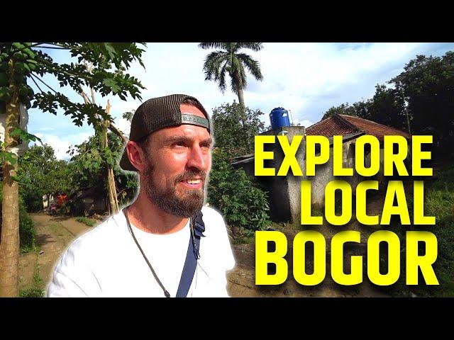 Visiting Local Bogor Kampung in Indonesia 