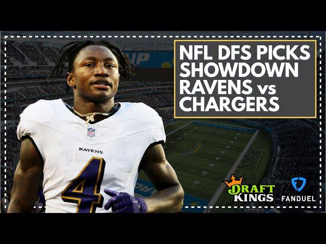 NFL DFS Picks, Monday Night Showdown Week 12, Ravens vs Chargers: FanDuel & DraftKings Lineup Advice