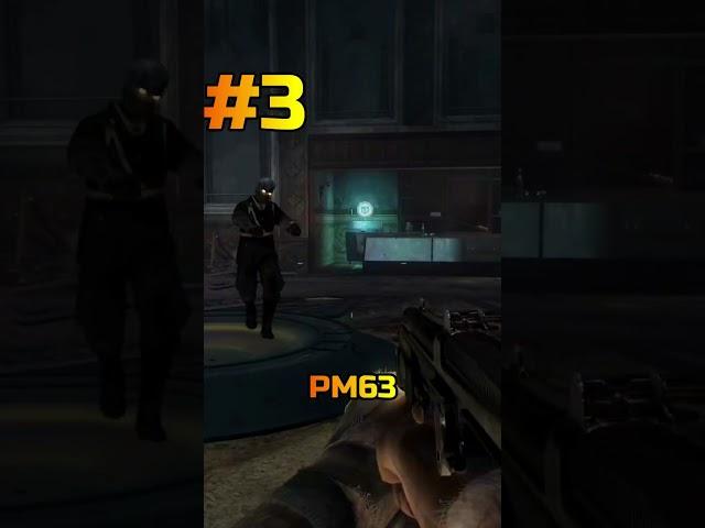 Top 5 WORST Wall Weapons in Call of Duty Zombies #shorts #gaming #top5
