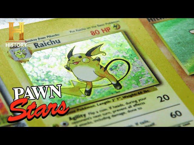 Pawn Stars Do America: $11,000 For SUPER RARE *Uncut* Pokemon Cards (Season 1)