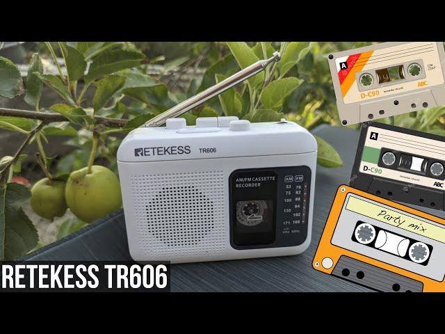 Cassette PLAYER Retekess TR606 - HELLO FROM THE PAST 