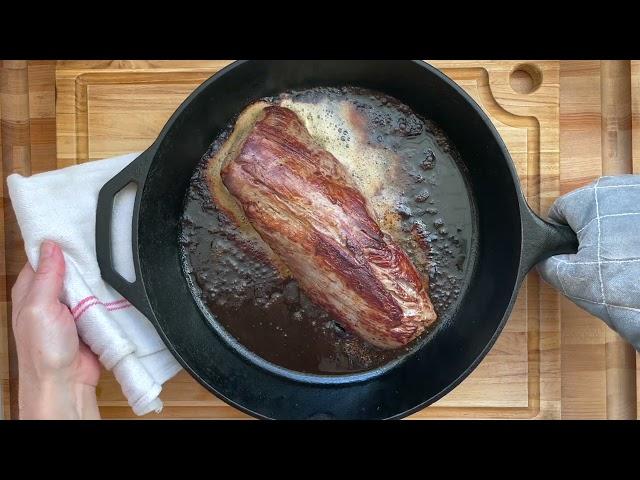 Perfect Whole Beef Tenderloin (Cast Iron Skillet) Recipe - Eat Simple Food