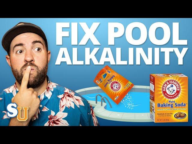 How to Raise Your POOL'S ALKALINITY with BAKING SODA