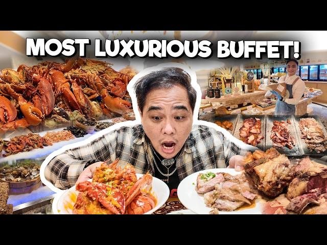 UNLIMITED Lobsters at the PHP 3,788 LUXURIOUS Okada MEDLEY Buffet! (With CHEESE Room)