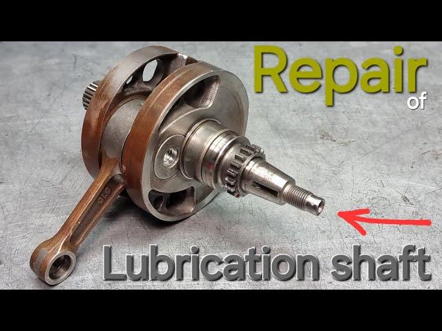 Repair of damaged crankshaft - Honda CRF 250