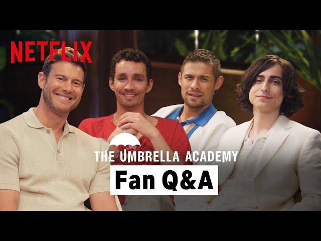 The Umbrella Academy Cast Answers Burning Fan Questions | Netflix