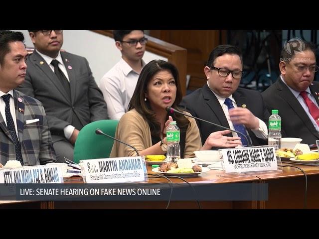 Pacquiao confronts Lorraine Badoy for spreading fake news vs him