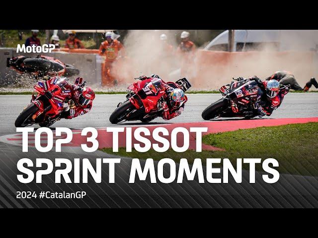 Top 3 Tissot Sprint Moments  | 2024 #CatalanGP