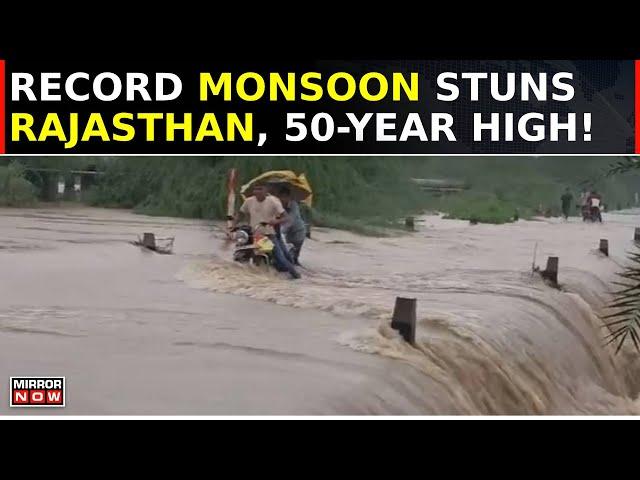 Rajasthan Hits 50-Year Rainfall High: Unusual Monsoon Season Fills Dams, Showers Desert State | News