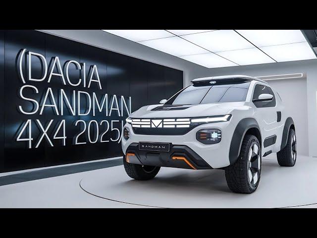 2025 Dacia Sandman 4x4 Review: The Ultimate Off-Road Van?