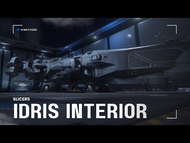 Slicers Idris Interior Tour - Star Citizen 3.24.3 PTU